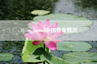 晋中中国夺金情况