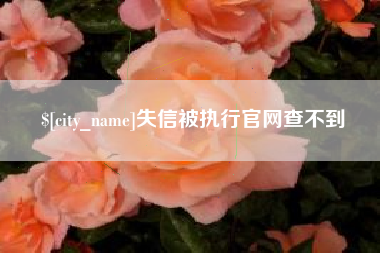 晋中失信被执行官网查不到