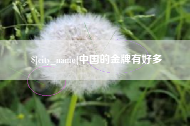 晋中中国的金牌有好多