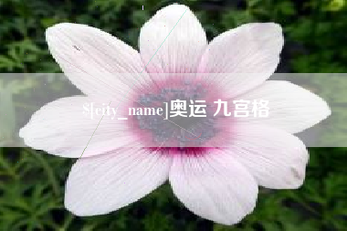 晋中奥运 九宫格