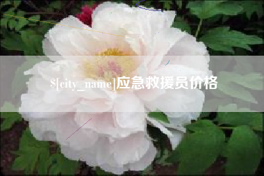 晋中应急救援员价格
