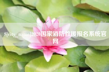 晋中2020国家消防救援报名系统官网