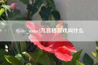 晋中九宫格游戏叫什么