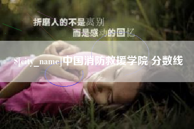 晋中中国消防救援学院 分数线