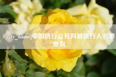 晋中中国执行公开网被执行人名单查询