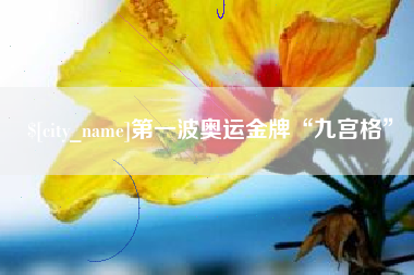 晋中第一波奥运金牌“九宫格”