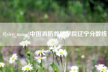 晋中中国消防救援学院辽宁分数线