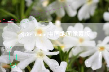 晋中中国地图像素版