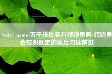 晋中五千米比赛有领跑员吗-领跑员会按照既定的速度匀速前进