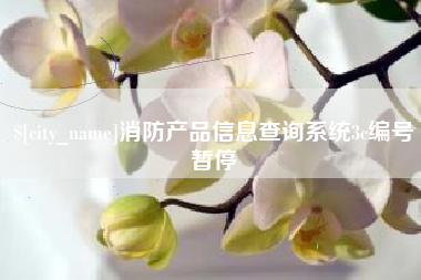 晋中消防产品信息查询系统3c编号暂停